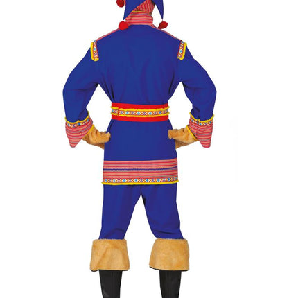 Laplander pak heren zijaanzicht – verkleedkleding