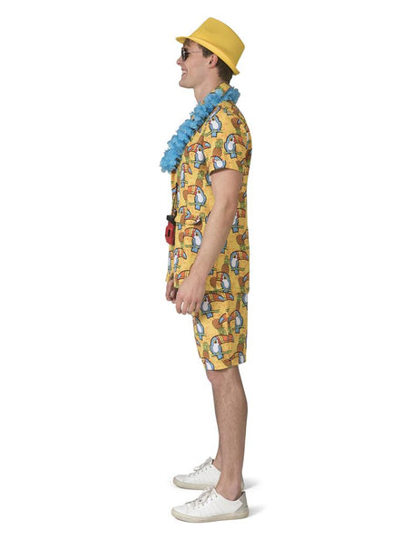 Hawaii pak Toekan heren zijaanzicht – verkleedkleding