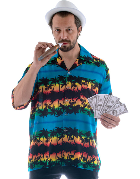 Hawaiian Shirt Aloha vooraanzicht – carnavalskostuum