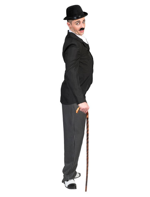 Charlie Chaplin kostuum zijaanzicht – verkleedkleding