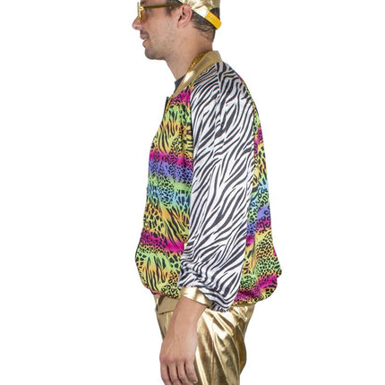 Fout disco jasje Urban achterkant – carnaval outfit