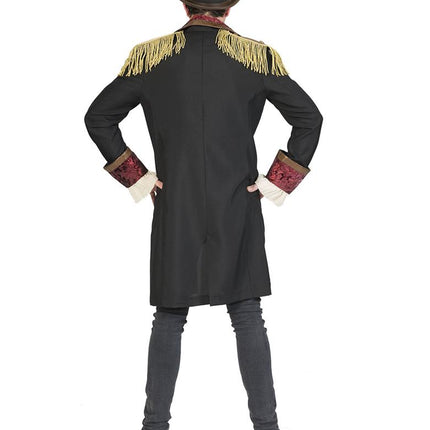 Steampunk pak Stefan heren achterkant – carnaval outfit