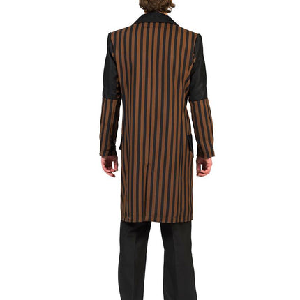 Steampunk jas Steve zijaanzicht – verkleedkleding