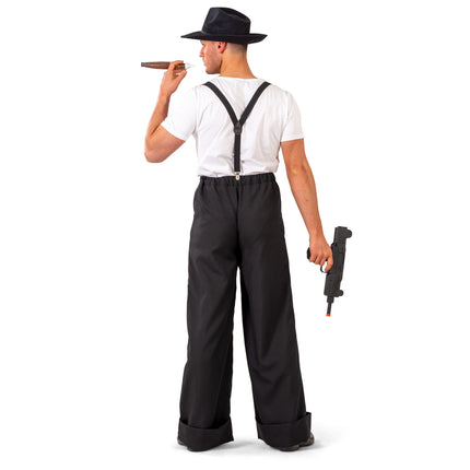 Gangster broek jaren 20 achterkant – carnaval outfit