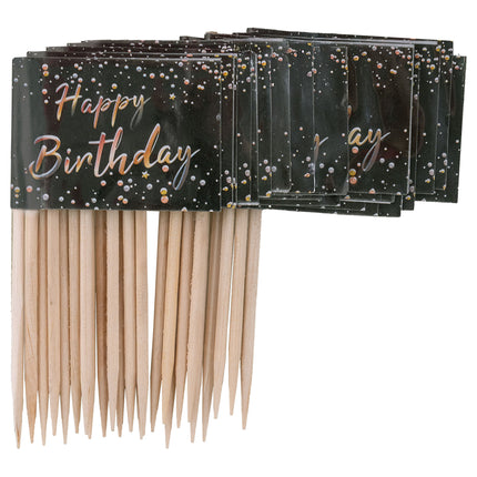 Happy Birthday prikkers detail