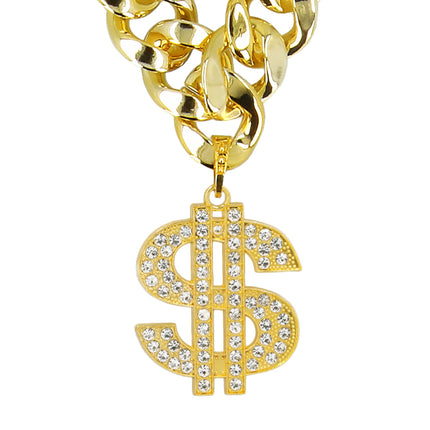 Ketting Dollar Memphis close-up