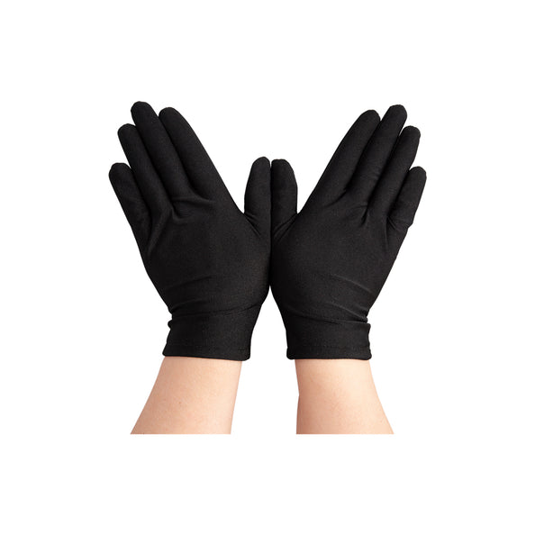 Korte dames handschoenen zwart Lini
