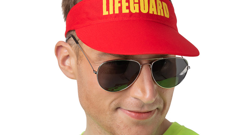 Zonneklep badmeester Bart