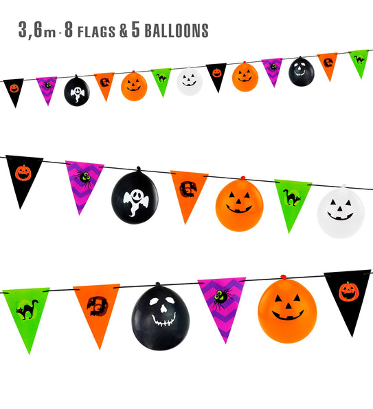 Halloween slinger meerkleurig