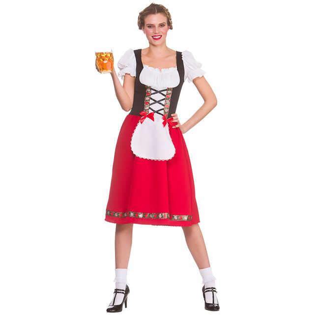 Biermeisje kostuum Helga dames