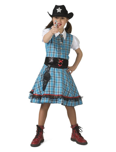 Cowgirl jurkje Blue Bird meiden