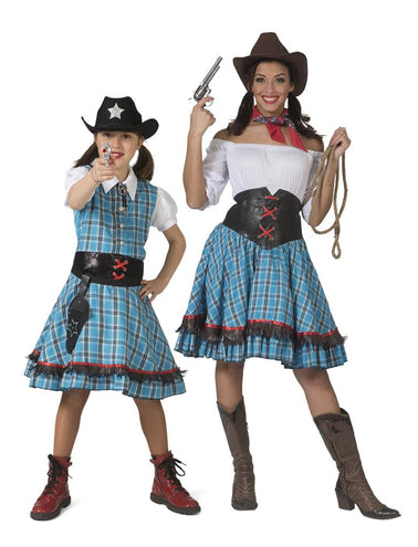 Cowgirl jurkje Blue Bird meiden — foto 4
