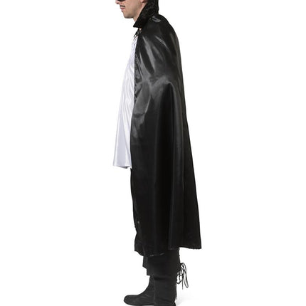 Zwarte cape Zorro met glans — foto 2
