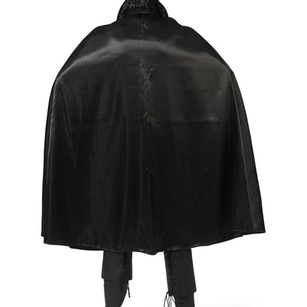 Zwarte cape Zorro met glans — foto 3