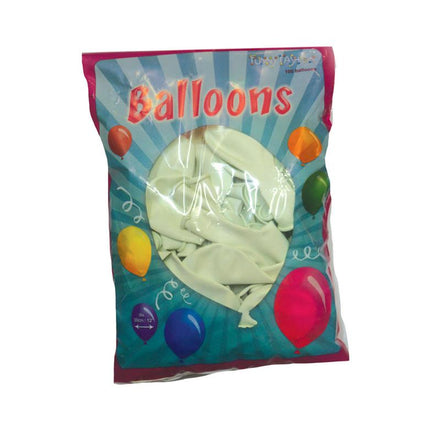 Witte  latex  ballonnen 30cm — foto 2