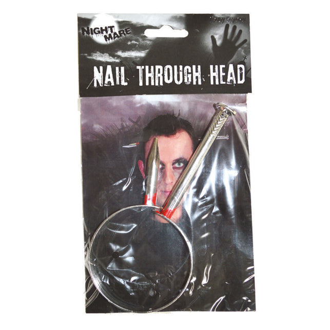 Tiara nagel door hoofd Halloween — foto 2