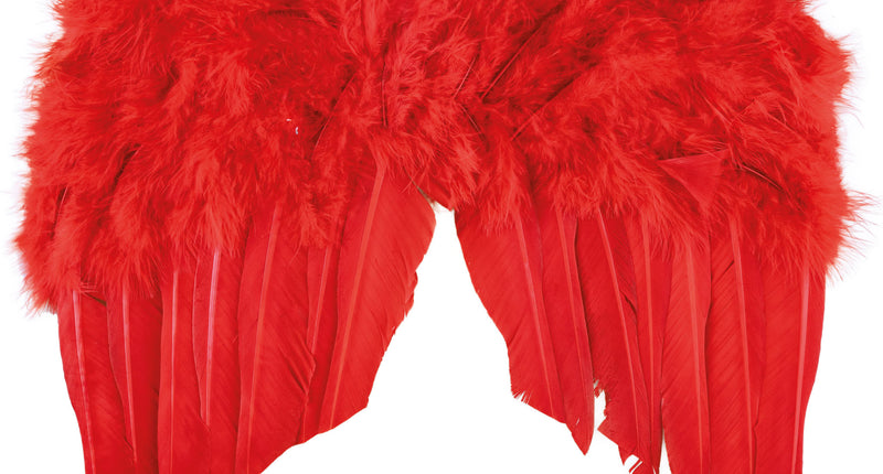 Duivel vleugels rood