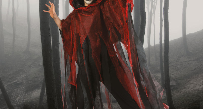 Rode Halloween cape voor vampieren