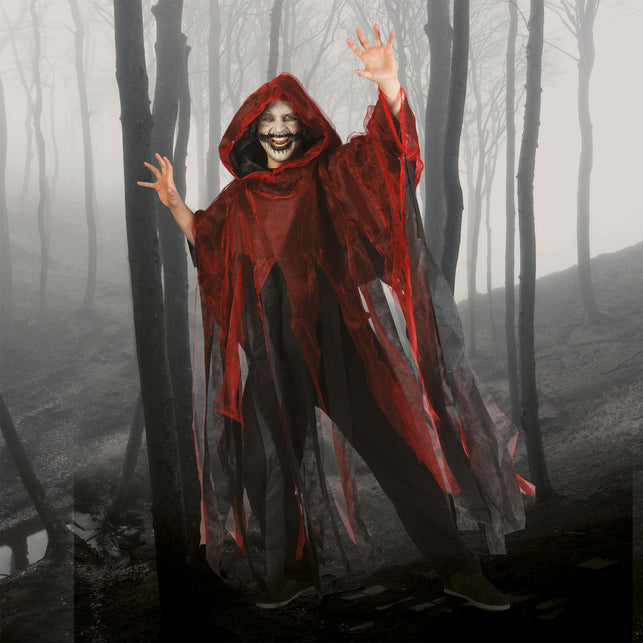 Rode Halloween cape voor vampieren