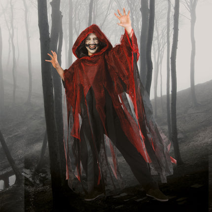 Rode Halloween cape voor vampieren
