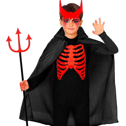 Zorro cape rood of zwart kind — foto 3