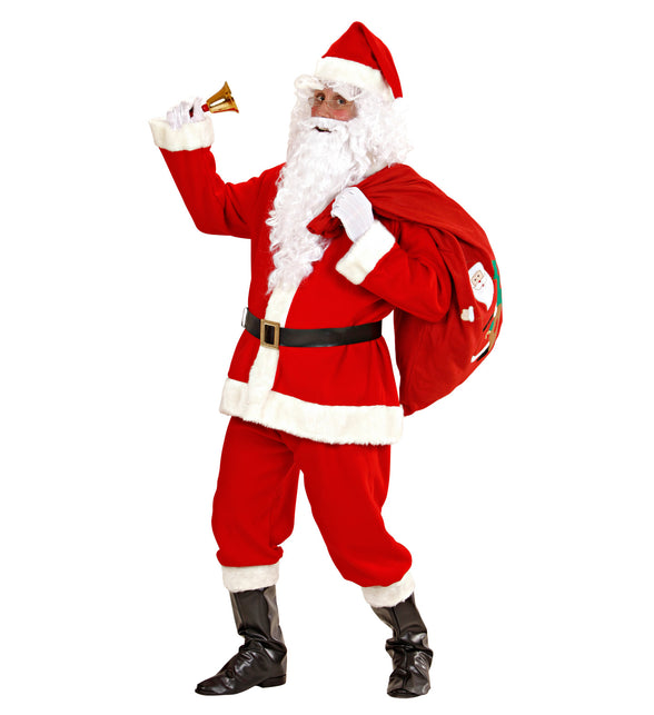 Kerstman kostuum luxe compleet
