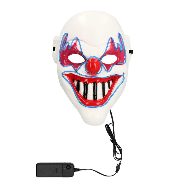 LED masker Clown horror detail