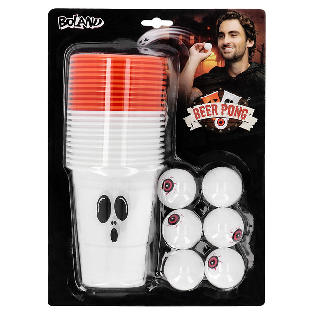 Drankspel Halloween beer pong sfeer feest