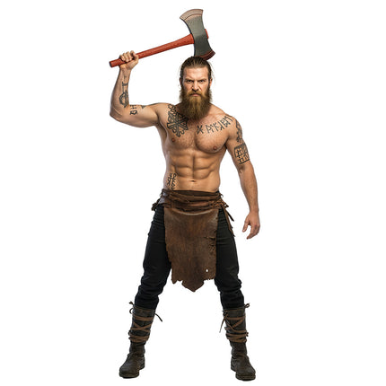 Bijl Warblade middeleeuws zijkant