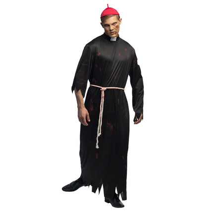 Volwassenenkostuum Zombie priester