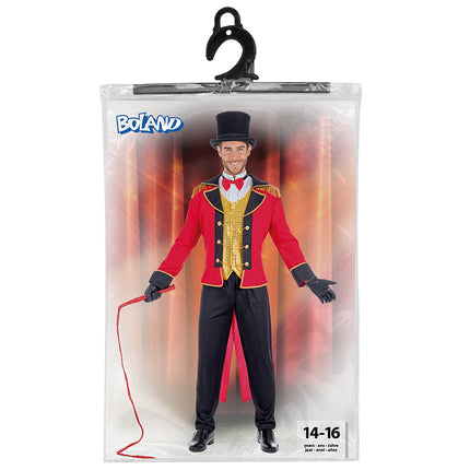 Kostuum Circus director ringmaster detail