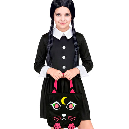 Tas trick-or-treat kat detailopname – verkleedkleding