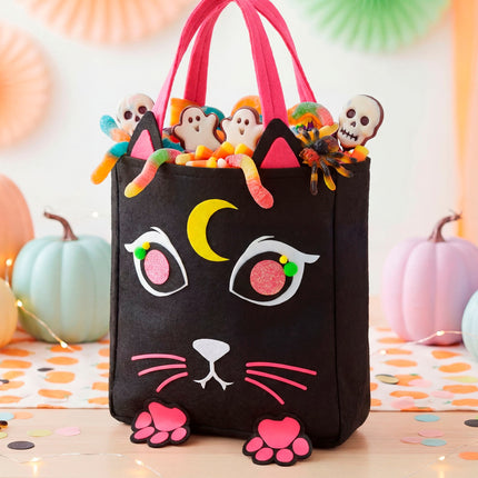 Tas trick-or-treat kat close-up – verkleedkleding