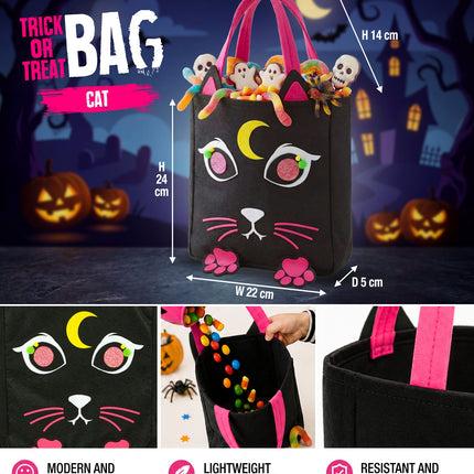 Tas trick-or-treat kat totaalbeeld – verkleedkleding