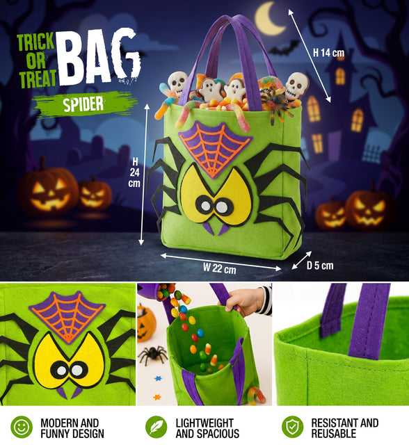 Tas trick-or-treat spin productfoto – verkleedkleding