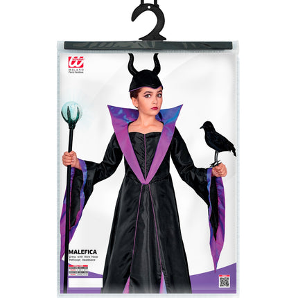 Malefica jurk voor meisjes close-up – kostuums