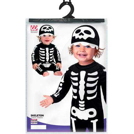 Skelet jumpsuit voor jongens sfeerbeeld – kostuums