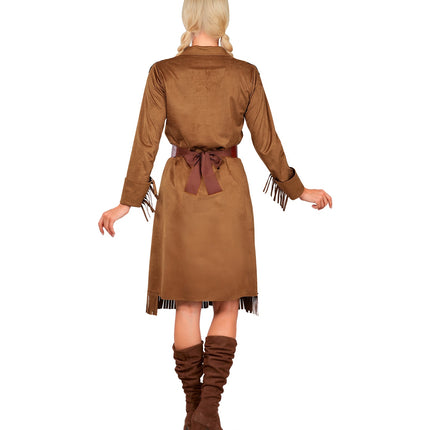 Western girl jurk voor dames detailopname – kostuums