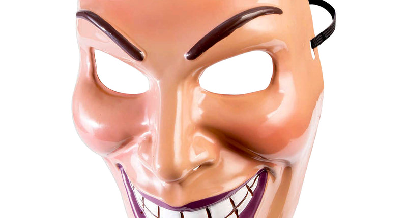 Masker glimlachend