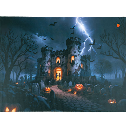 Bezeten schilderij animatronic Halloween