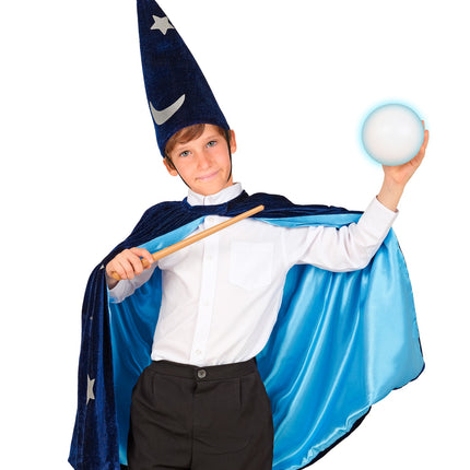 Tovenaars cape voor kinderen zijaanzicht – capes