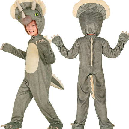 Triceratops jumpsuit voor jongens sfeerbeeld – kostuums