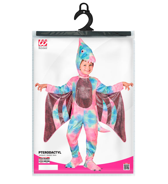 Pterodactyl jumpsuit voor meisjes totaalbeeld – kostuums