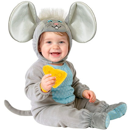 Muis jumpsuit voor kinderen detailopname – kostuums