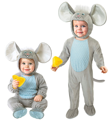 Muis jumpsuit voor kinderen vooraanzicht – kostuums