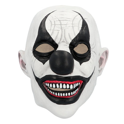 Latex hoofdmasker Evil clown — foto 2