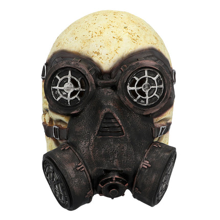 Latex hoofdmasker Gas skull — foto 2