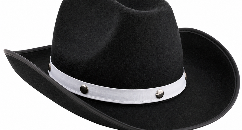 Cowboyhoed Glenn in zwart of bruin