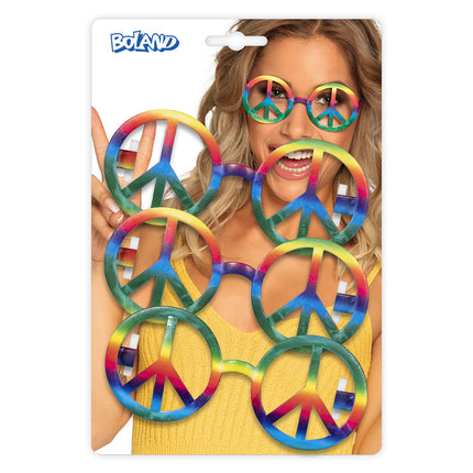 Boland 3 Hippie brillen Peace