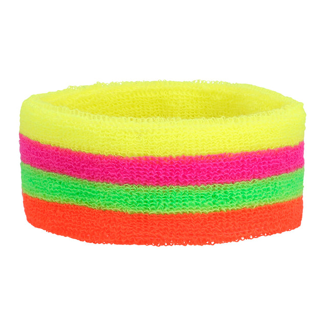 Boland 3 Zweetbandjes neon